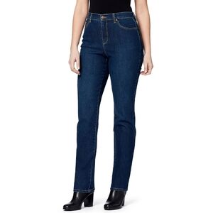 gloria vanderbilt amanda blue jeans size 12